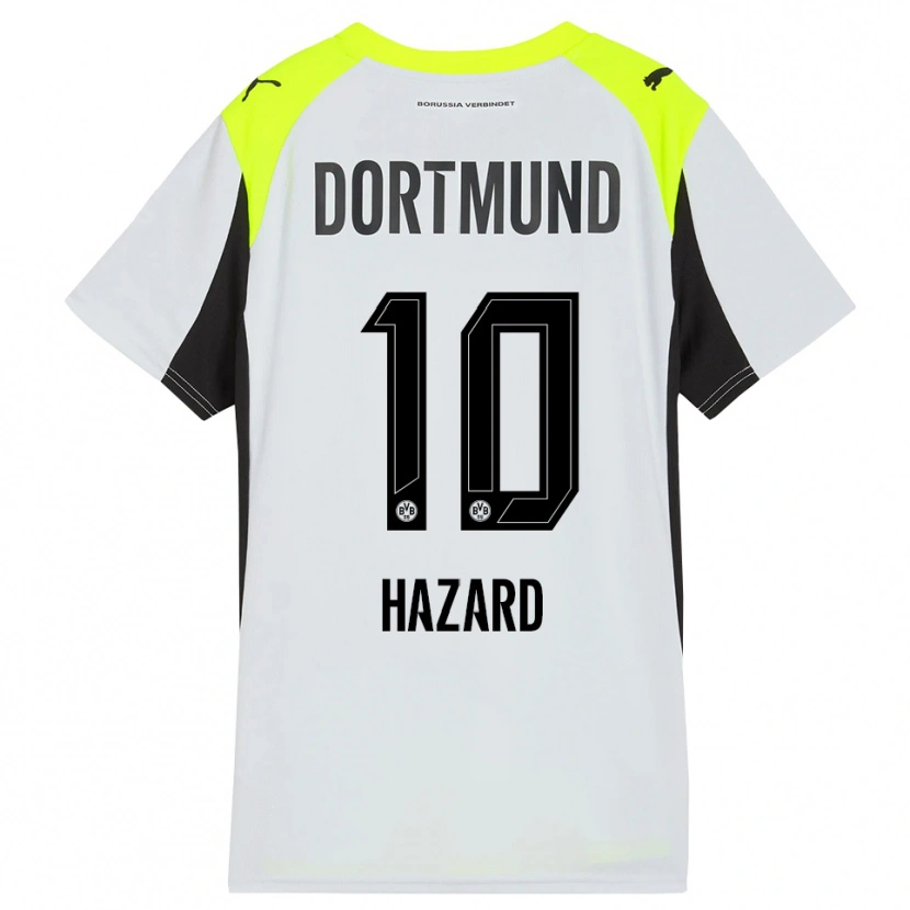 Danxen Men Thorgan Hazard #10 Fluorescent Yellow Away Jersey 2025/26 T-Shirt