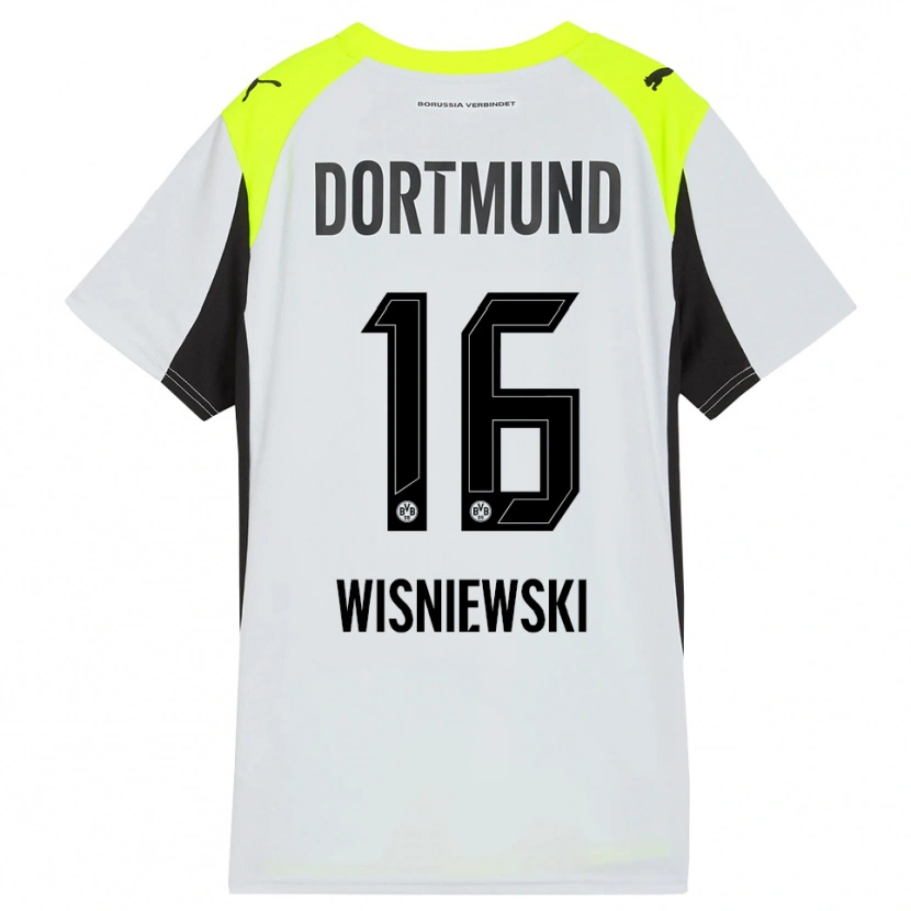 Danxen Men Lucy Wisniewski #16 Fluorescent Yellow Away Jersey 2025/26 T-Shirt