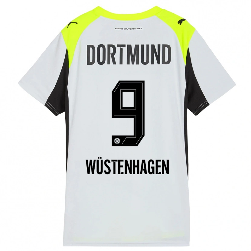 Danxen Men Bennedikt Wüstenhagen #9 Fluorescent Yellow Away Jersey 2025/26 T-Shirt