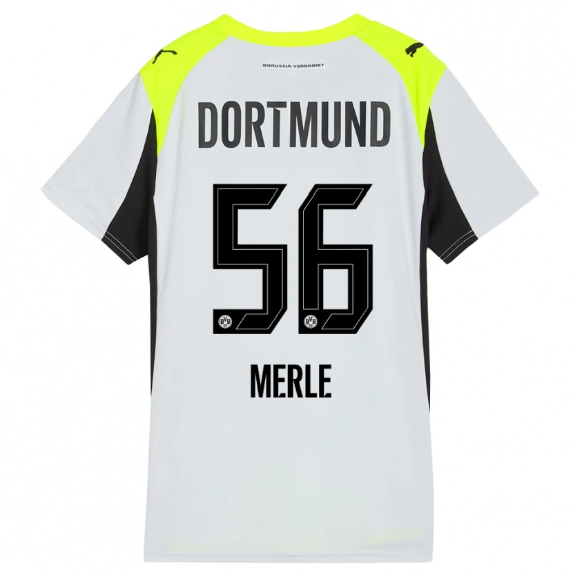Danxen Men Albers Merle #56 Fluorescent Yellow Away Jersey 2025/26 T-Shirt