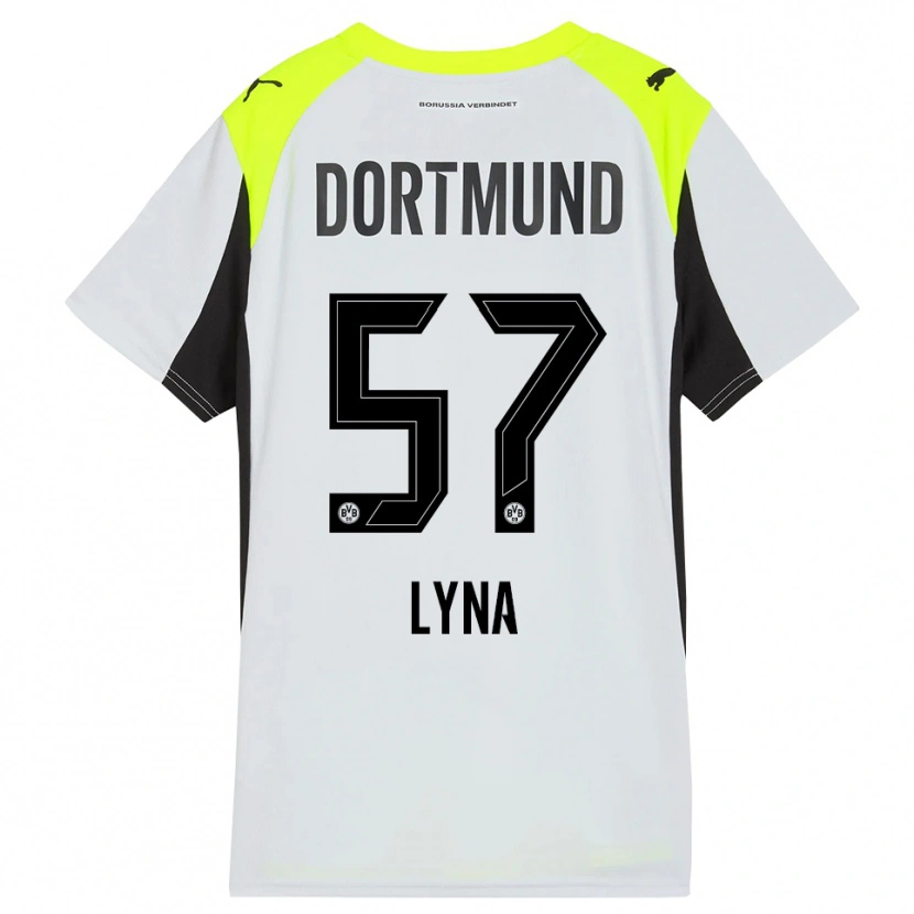 Danxen Men Schwarz Lyna #57 Fluorescent Yellow Away Jersey 2025/26 T-Shirt