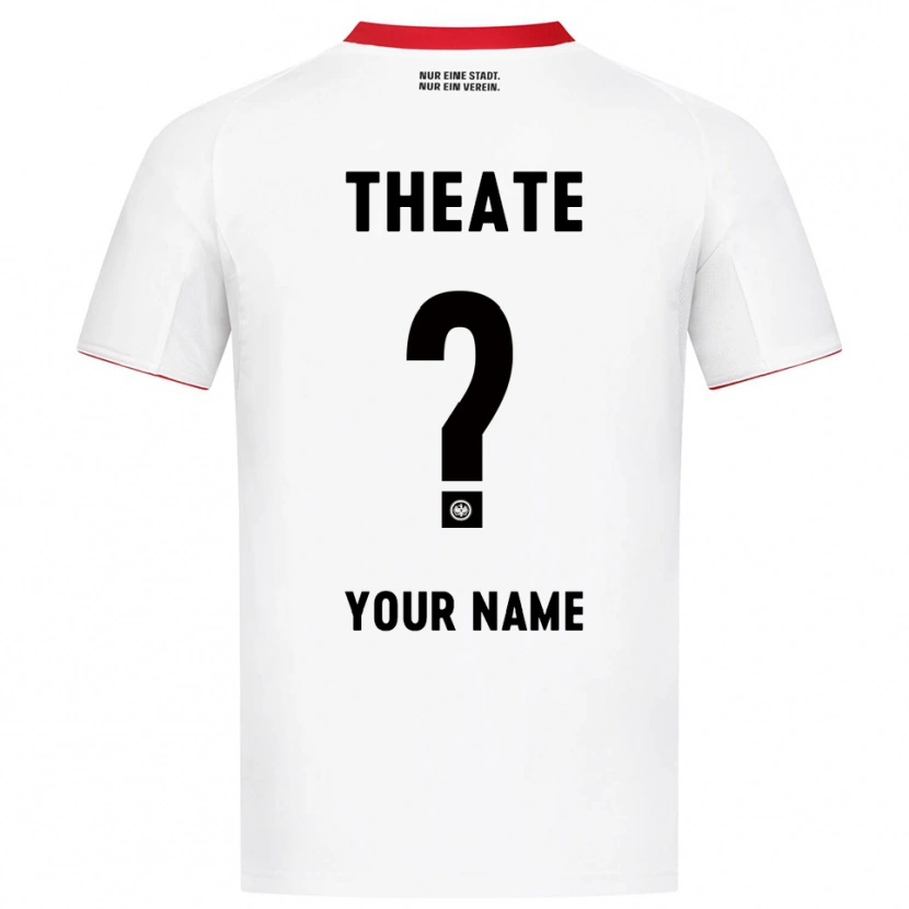 Danxen Men Your Name #0 White Red Away Jersey 2025/26 T-Shirt
