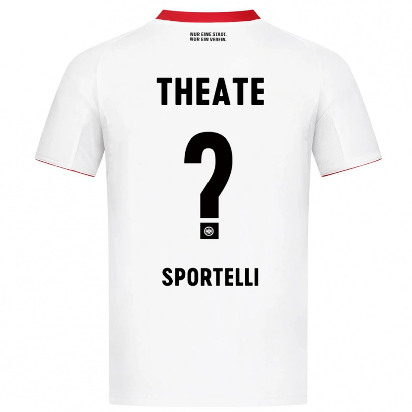 Danxen Men Flavio Sportelli #0 White Red Away Jersey 2025/26 T-Shirt