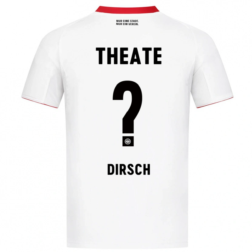 Danxen Men Moritz Dirsch #0 White Red Away Jersey 2025/26 T-Shirt