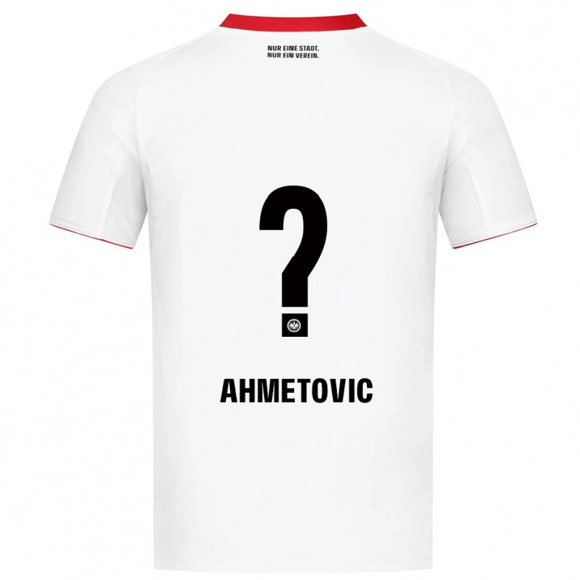 Danxen Men Marco Ahmetovic #0 White Red Away Jersey 2025/26 T-Shirt
