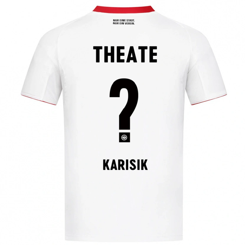 Danxen Men Harun Karisik #0 White Red Away Jersey 2025/26 T-Shirt