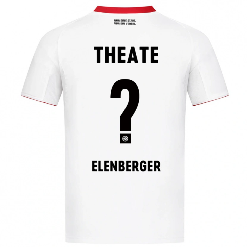 Danxen Men Samuel Elenberger #0 White Red Away Jersey 2025/26 T-Shirt
