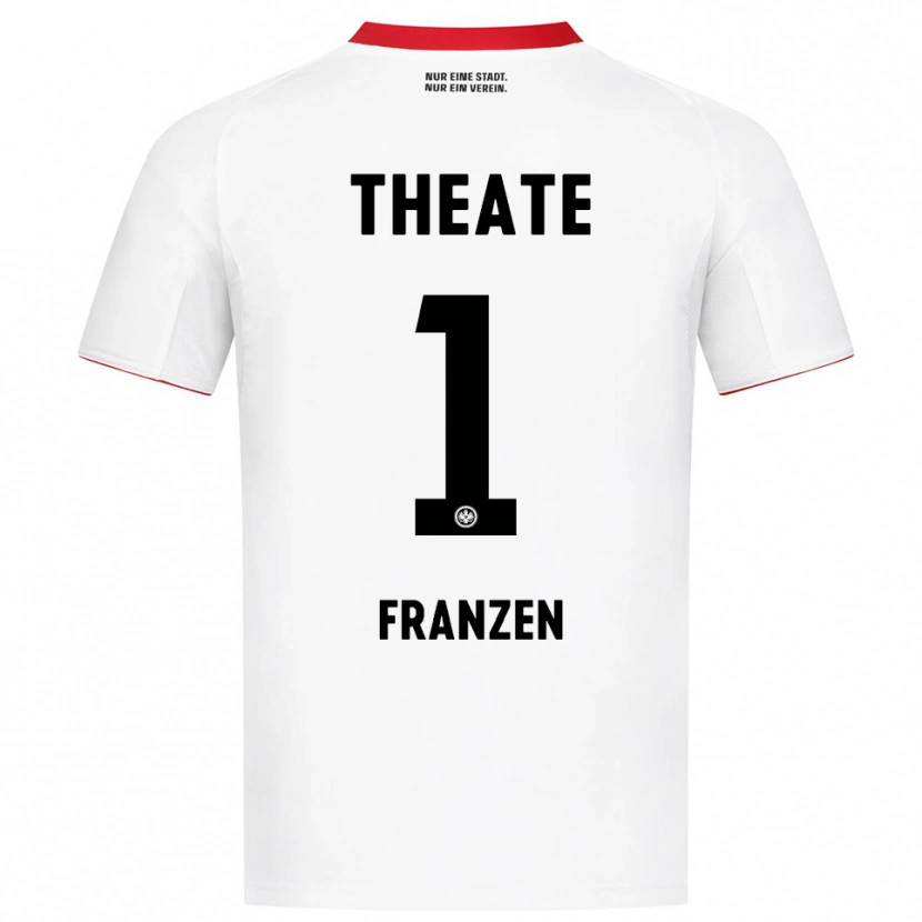 Danxen Men Marlon Franzen #1 White Red Away Jersey 2025/26 T-Shirt