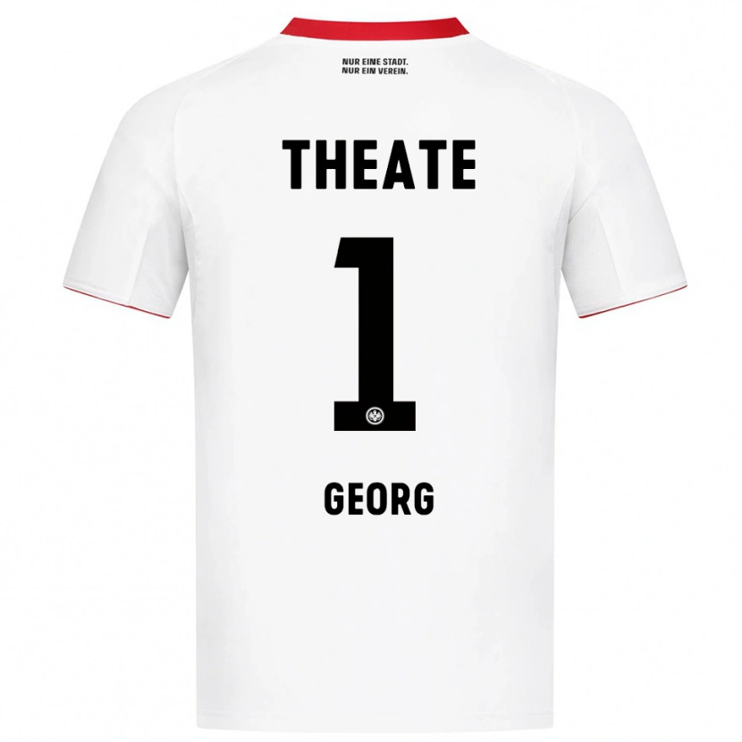 Danxen Men Hannes Georg #1 White Red Away Jersey 2025/26 T-Shirt