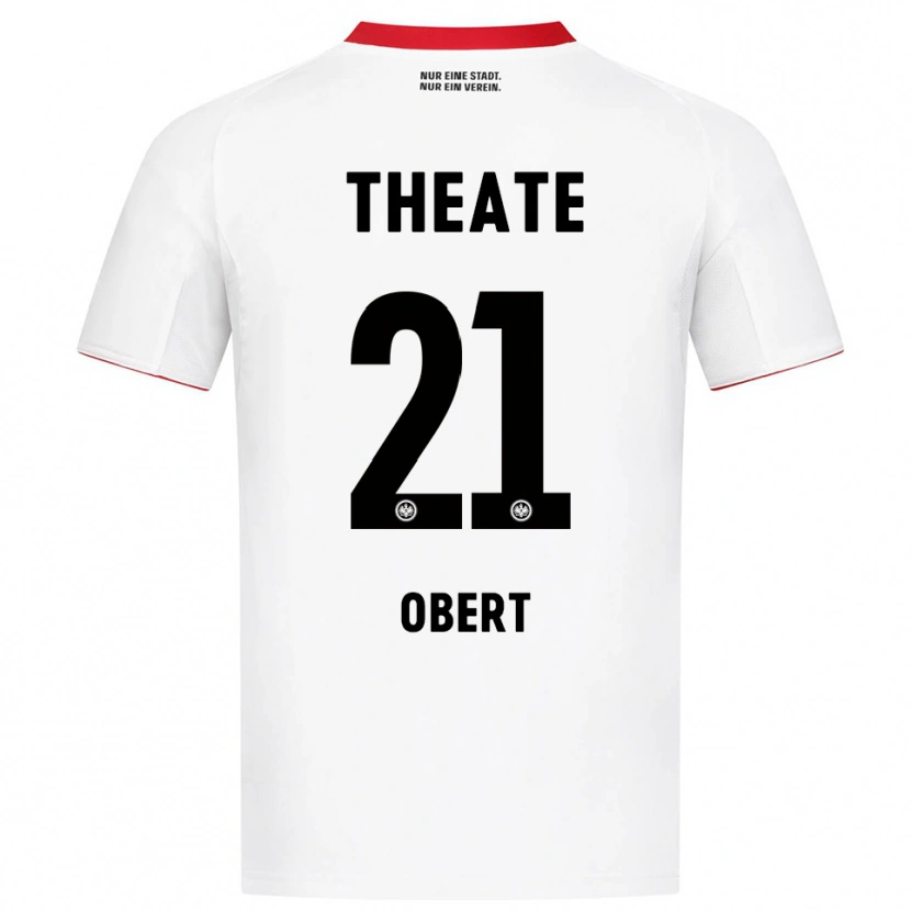 Danxen Men Yuriy Obert #21 White Red Away Jersey 2025/26 T-Shirt