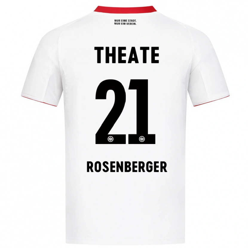 Danxen Men Robin Rosenberger #21 White Red Away Jersey 2025/26 T-Shirt