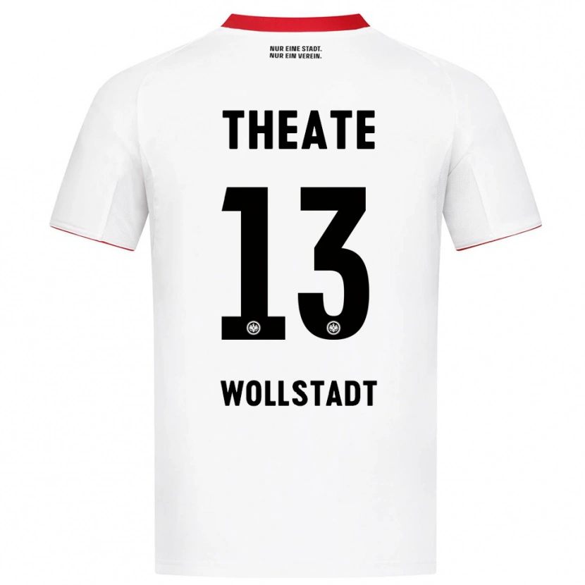 Danxen Men Fabio Wollstadt #13 White Red Away Jersey 2025/26 T-Shirt