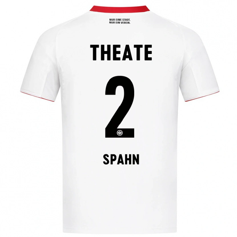Danxen Men Maurice Spahn #2 White Red Away Jersey 2025/26 T-Shirt