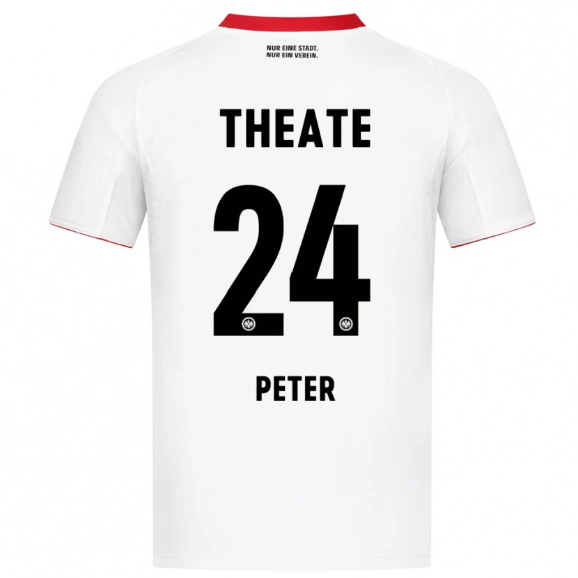 Danxen Men Nicolas Peter #24 White Red Away Jersey 2025/26 T-Shirt