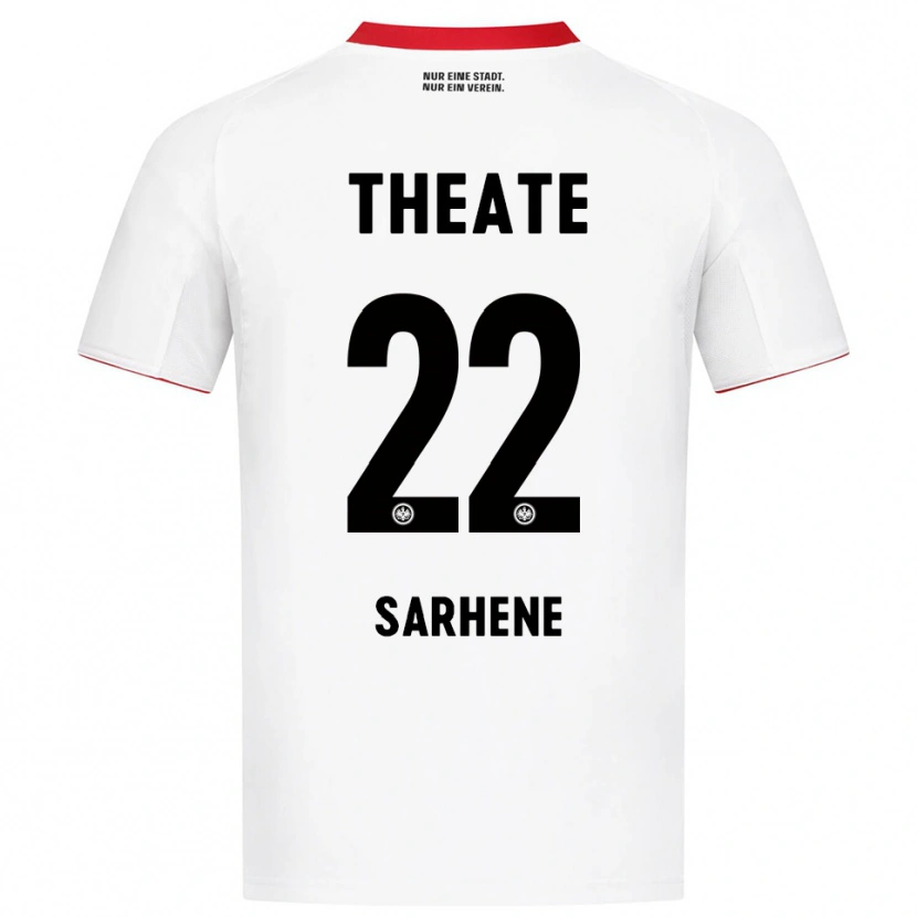Danxen Men Clement Nana-Sarhene #22 White Red Away Jersey 2025/26 T-Shirt