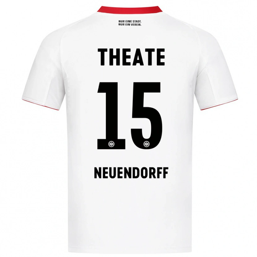 Danxen Men Nilo Neuendorff #15 White Red Away Jersey 2025/26 T-Shirt