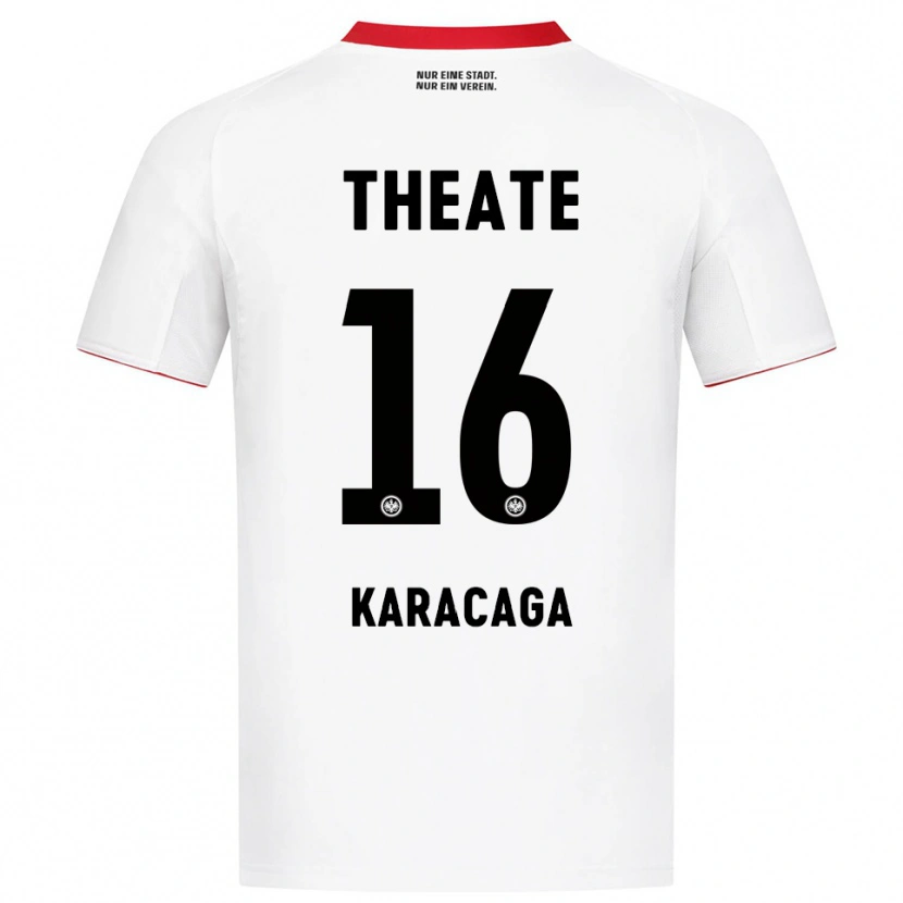 Danxen Men Tom Karacaga #16 White Red Away Jersey 2025/26 T-Shirt