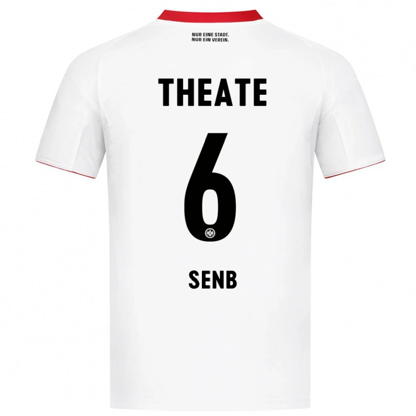 Danxen Men Elisa Senß #6 White Red Away Jersey 2025/26 T-Shirt