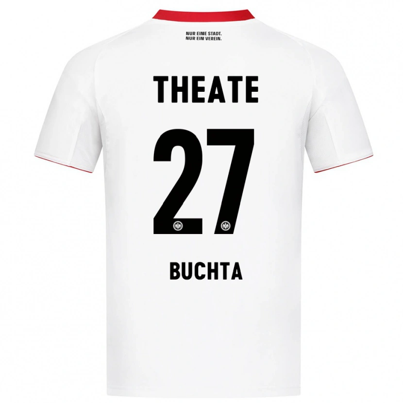 Danxen Men Philip Buchta #27 White Red Away Jersey 2025/26 T-Shirt