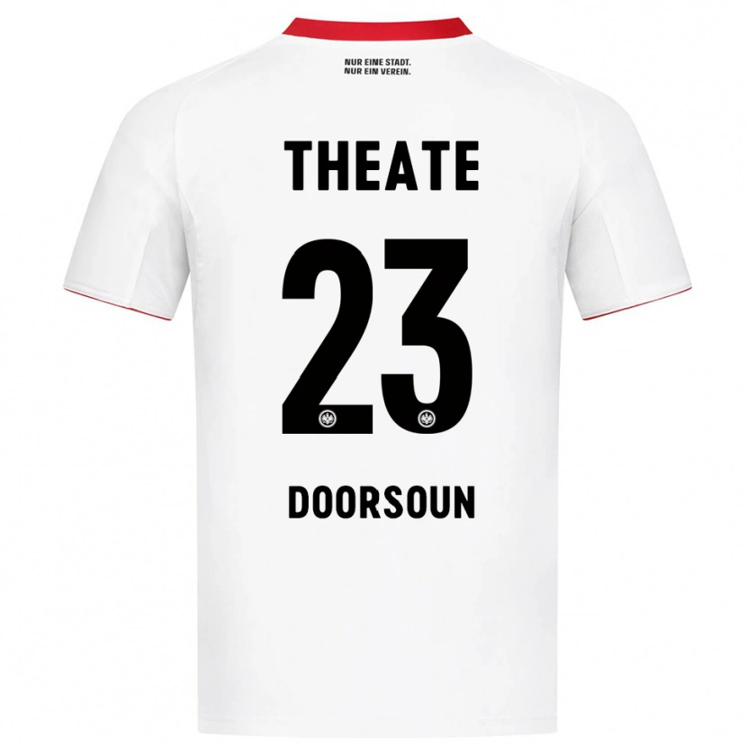Danxen Men Sara Doorsoun #23 White Red Away Jersey 2025/26 T-Shirt