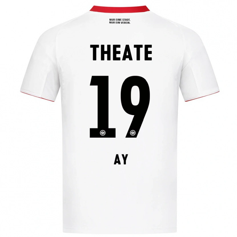 Danxen Men Pusat Ay #19 White Red Away Jersey 2025/26 T-Shirt