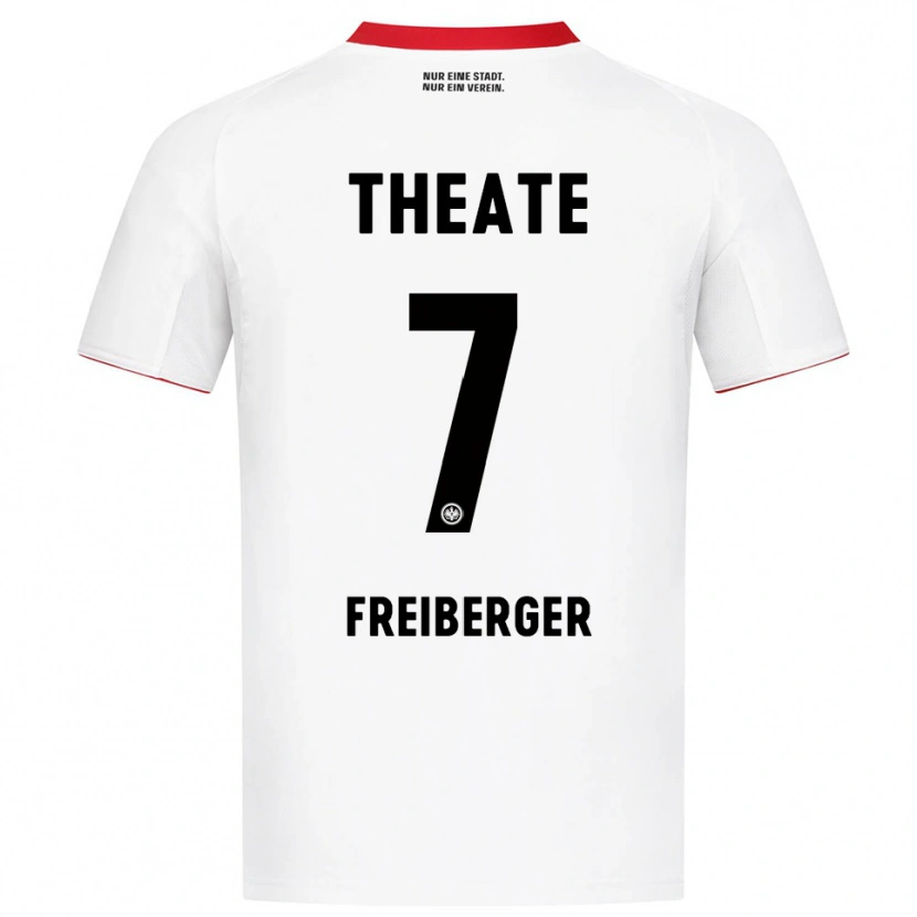 Danxen Men Benjamin Freiberger #7 White Red Away Jersey 2025/26 T-Shirt