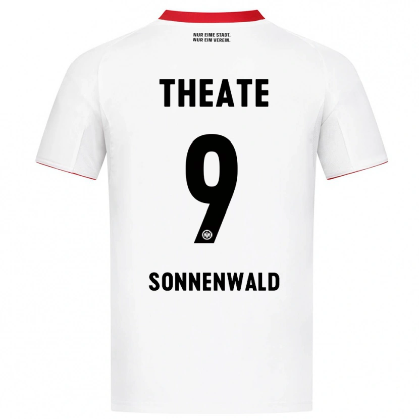 Danxen Men Lukas Sonnenwald #9 White Red Away Jersey 2025/26 T-Shirt