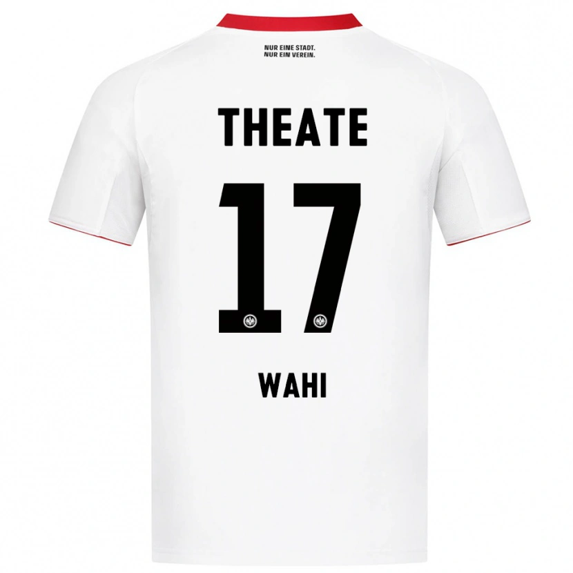 Danxen Men Elye Wahi #17 White Red Away Jersey 2025/26 T-Shirt