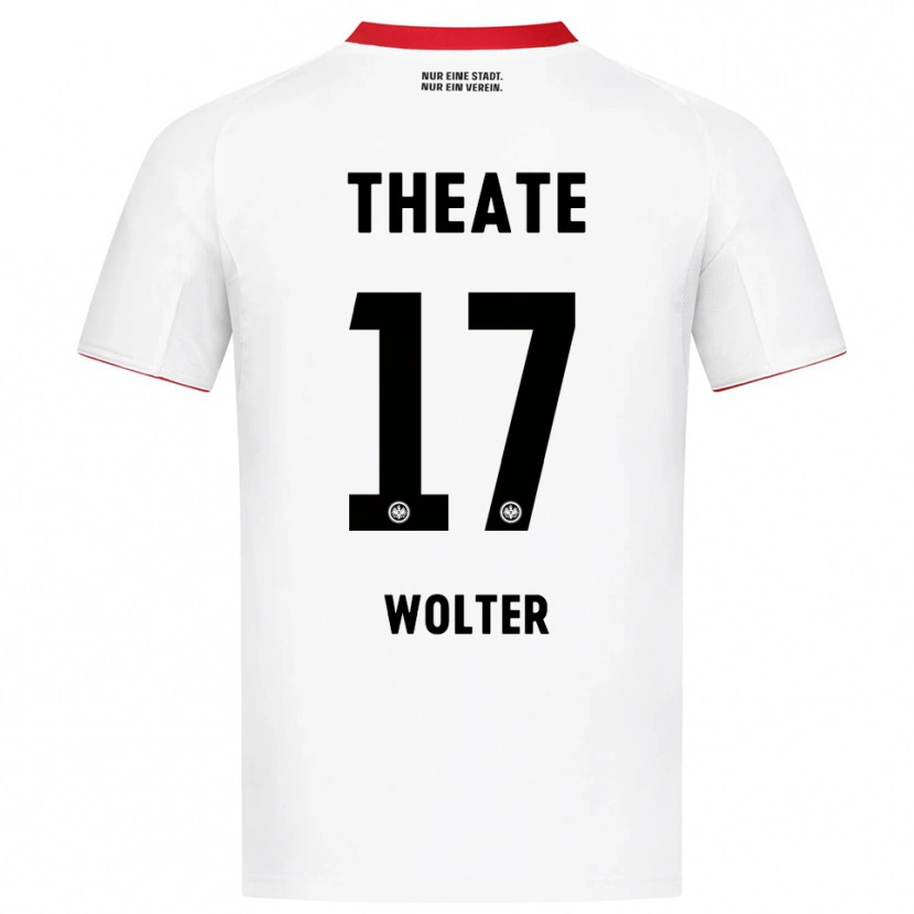 Danxen Men Pia-Sophie Wolter #17 White Red Away Jersey 2025/26 T-Shirt