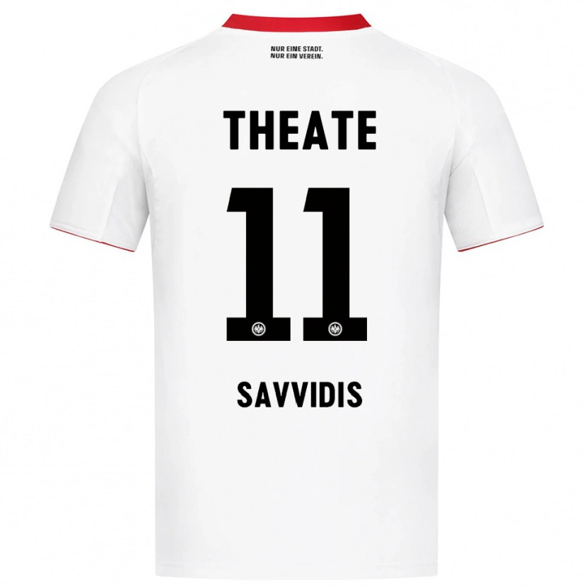 Danxen Men Rafail Savvidis #11 White Red Away Jersey 2025/26 T-Shirt