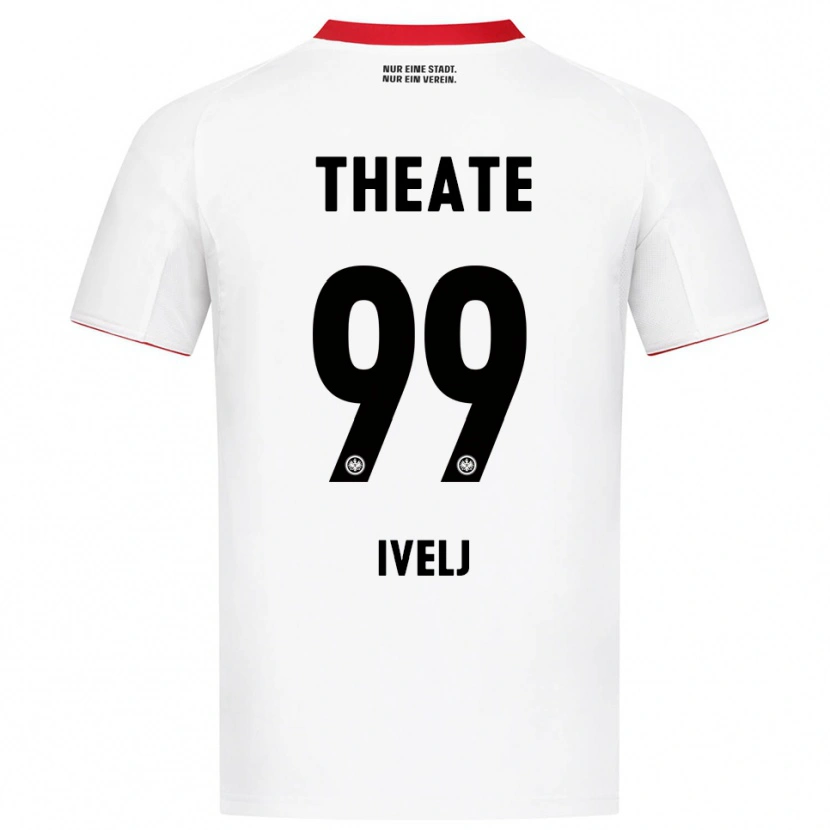 Danxen Men Noemi Ivelj #99 White Red Away Jersey 2025/26 T-Shirt