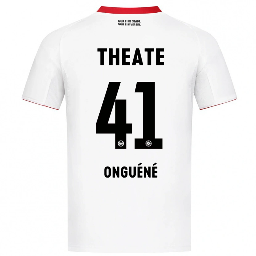 Danxen Men Jérôme Onguéné #41 White Red Away Jersey 2025/26 T-Shirt