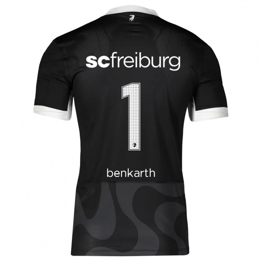 Danxen Men Laura Benkarth #1 Black White Away Jersey 2025/26 T-Shirt