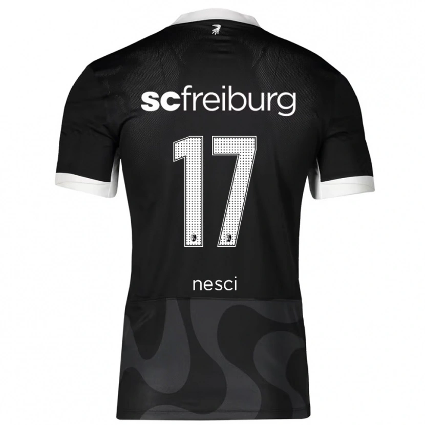 Danxen Men Massimo Nesci #17 Black White Away Jersey 2025/26 T-Shirt