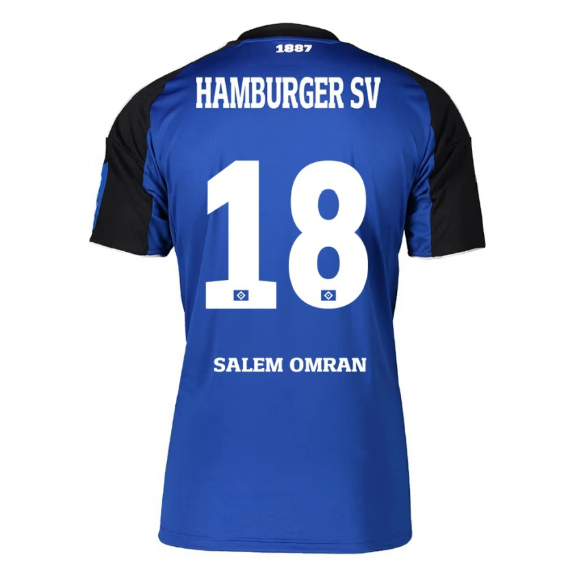 Danxen Men Amir Salem Omran #18 Blue Black Away Jersey 2025/26 T-Shirt