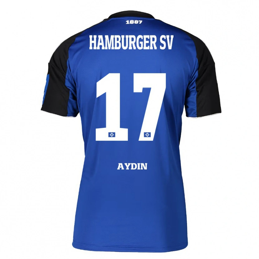 Danxen Men Berkant Aydin #17 Blue Black Away Jersey 2025/26 T-Shirt