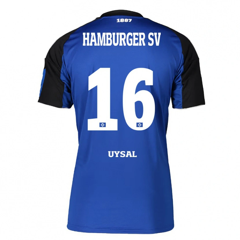 Danxen Men Samed Uysal #16 Blue Black Away Jersey 2025/26 T-Shirt