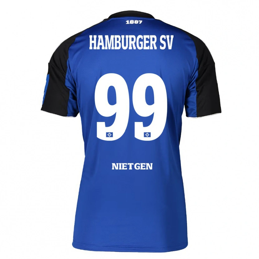 Danxen Men Marvin Nietgen #99 Blue Black Away Jersey 2025/26 T-Shirt