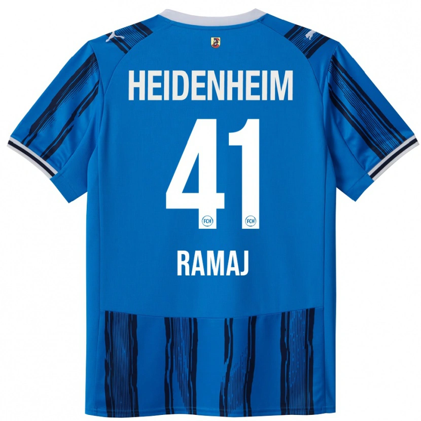 Danxen Men Diant Ramaj #41 Blue Navy Away Jersey 2025/26 T-Shirt