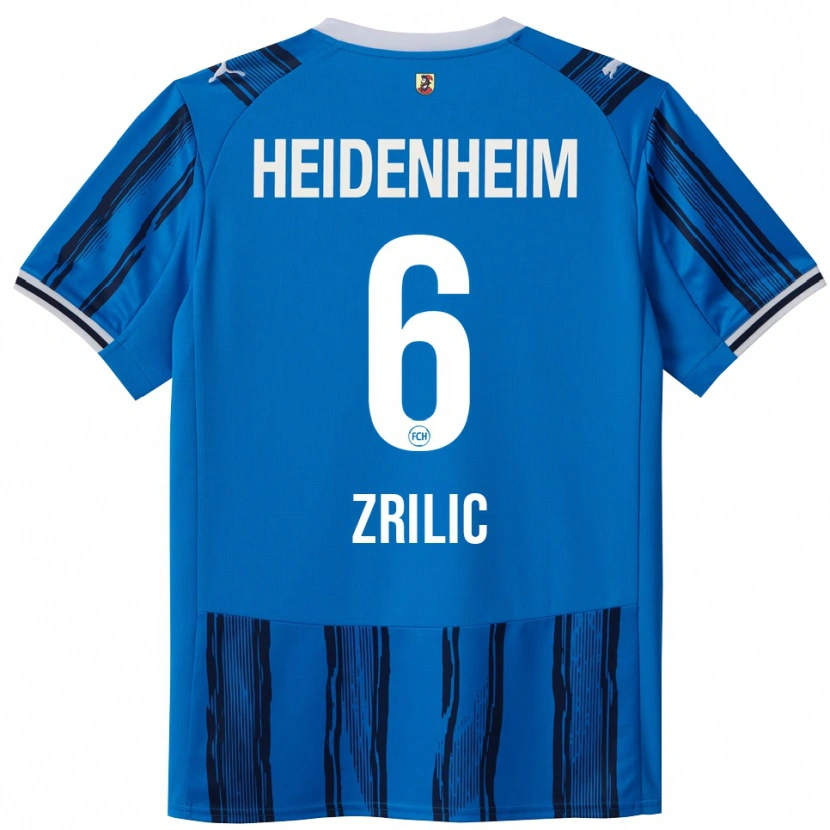 Danxen Men Marko Zrilic #6 Blue Navy Away Jersey 2025/26 T-Shirt