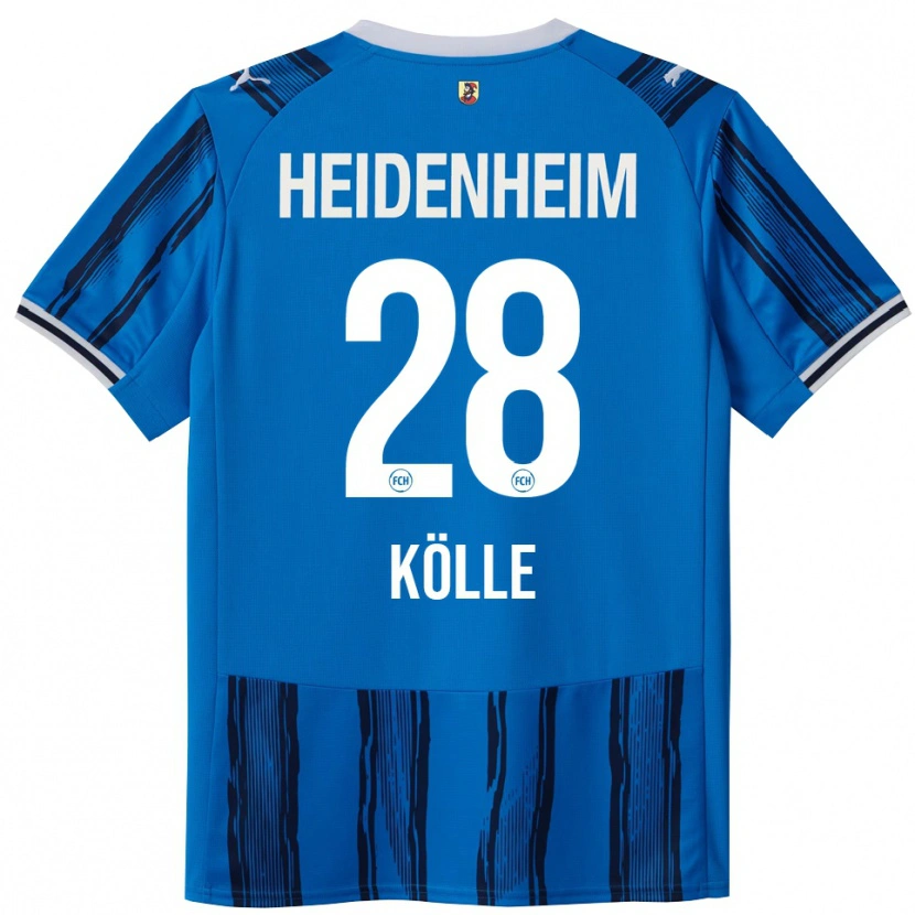 Danxen Men Adam Kölle #28 Blue Navy Away Jersey 2025/26 T-Shirt
