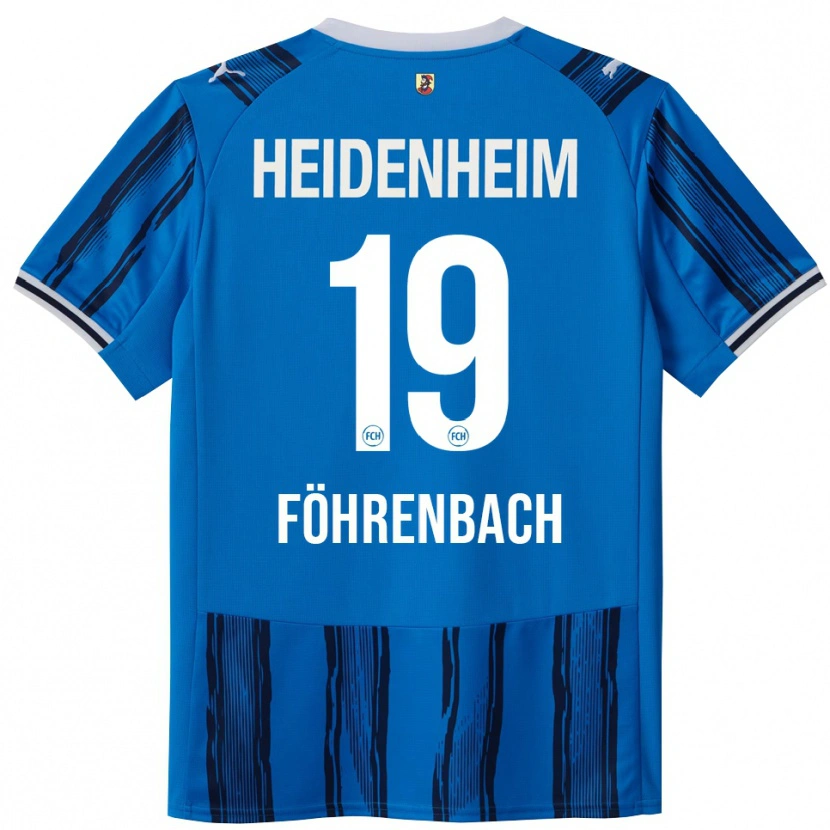 Danxen Men Jonas Föhrenbach #19 Blue Navy Away Jersey 2025/26 T-Shirt
