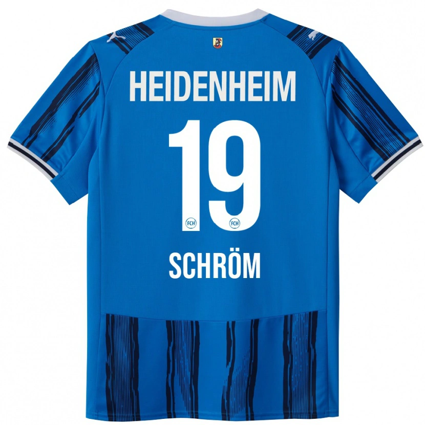 Danxen Men Aline Schröm #19 Blue Navy Away Jersey 2025/26 T-Shirt