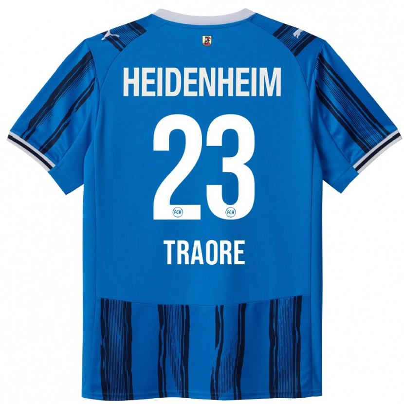 Danxen Men Omar Traoré #23 Blue Navy Away Jersey 2025/26 T-Shirt