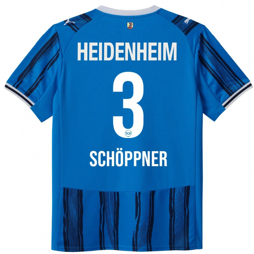 Danxen Men Jan Schöppner #3 Blue Navy Away Jersey 2025/26 T-Shirt