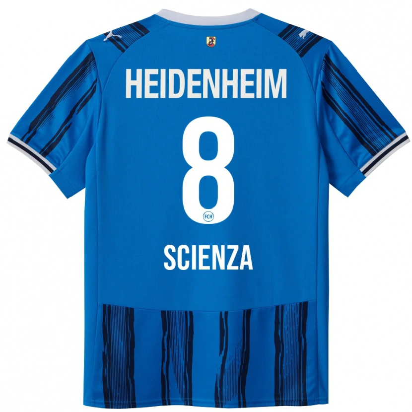 Danxen Men Leo Scienza #8 Blue Navy Away Jersey 2025/26 T-Shirt
