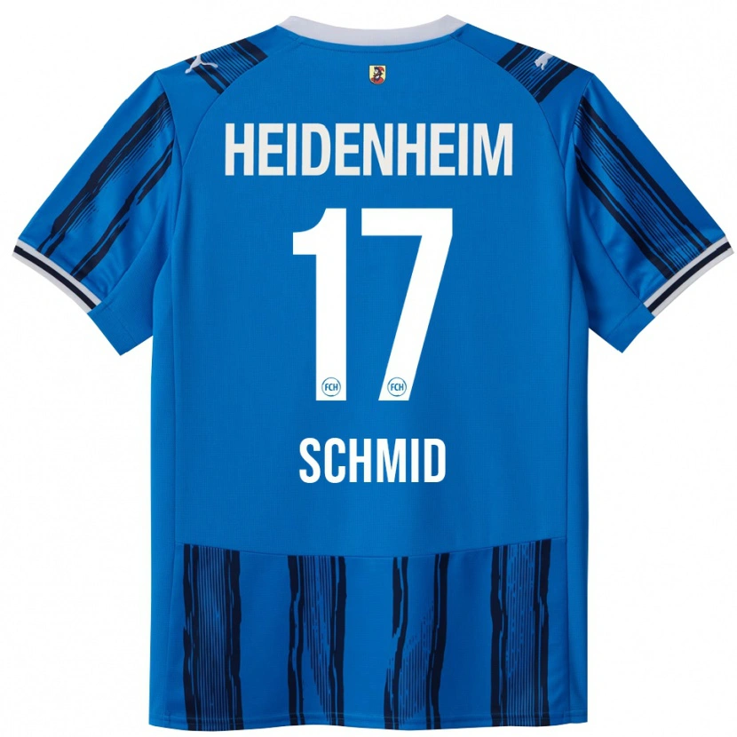 Danxen Men Florent Schmid #17 Blue Navy Away Jersey 2025/26 T-Shirt