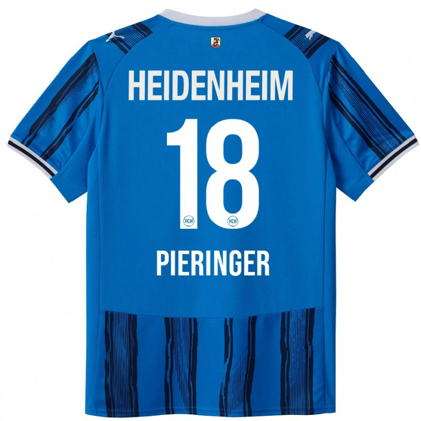 Danxen Men Marvin Pieringer #18 Blue Navy Away Jersey 2025/26 T-Shirt