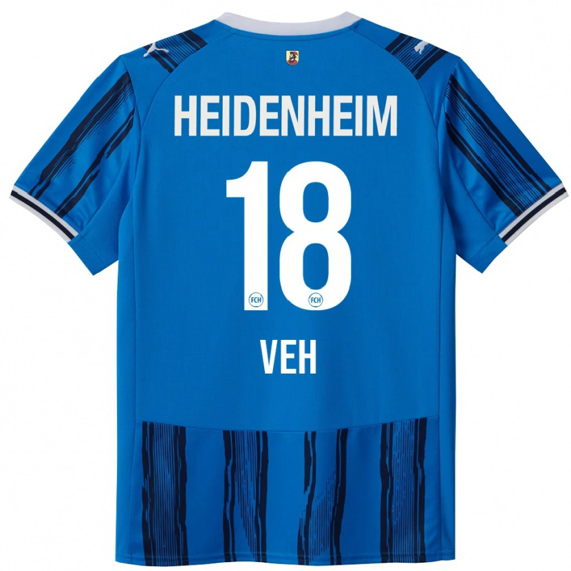 Danxen Men Lucas Veh #18 Blue Navy Away Jersey 2025/26 T-Shirt