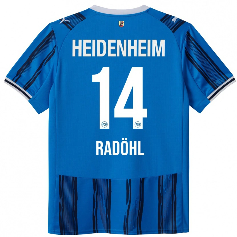 Danxen Men Tim Radöhl #14 Blue Navy Away Jersey 2025/26 T-Shirt